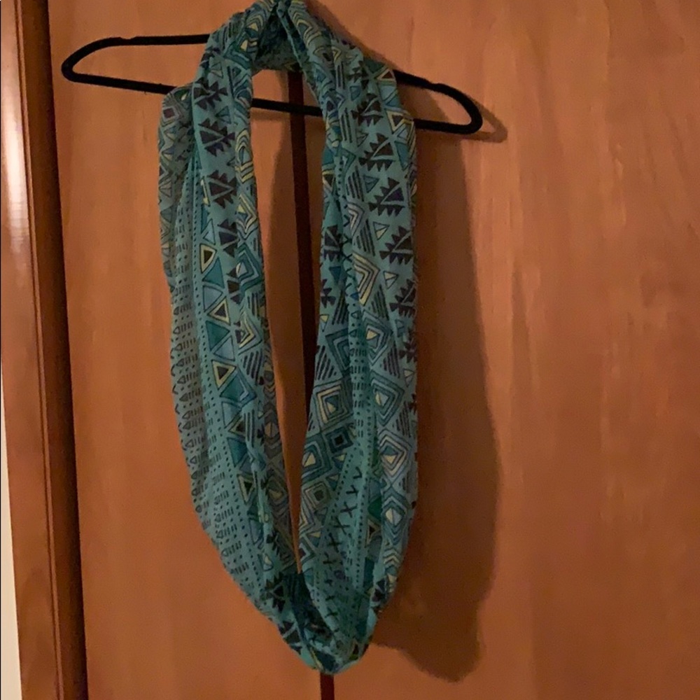 Patterned Infinity Scarf